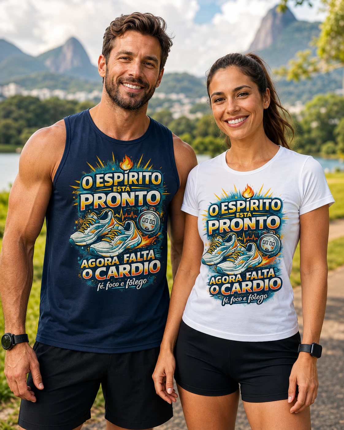 Camiseta O espírito está pronto da Scientia Divina