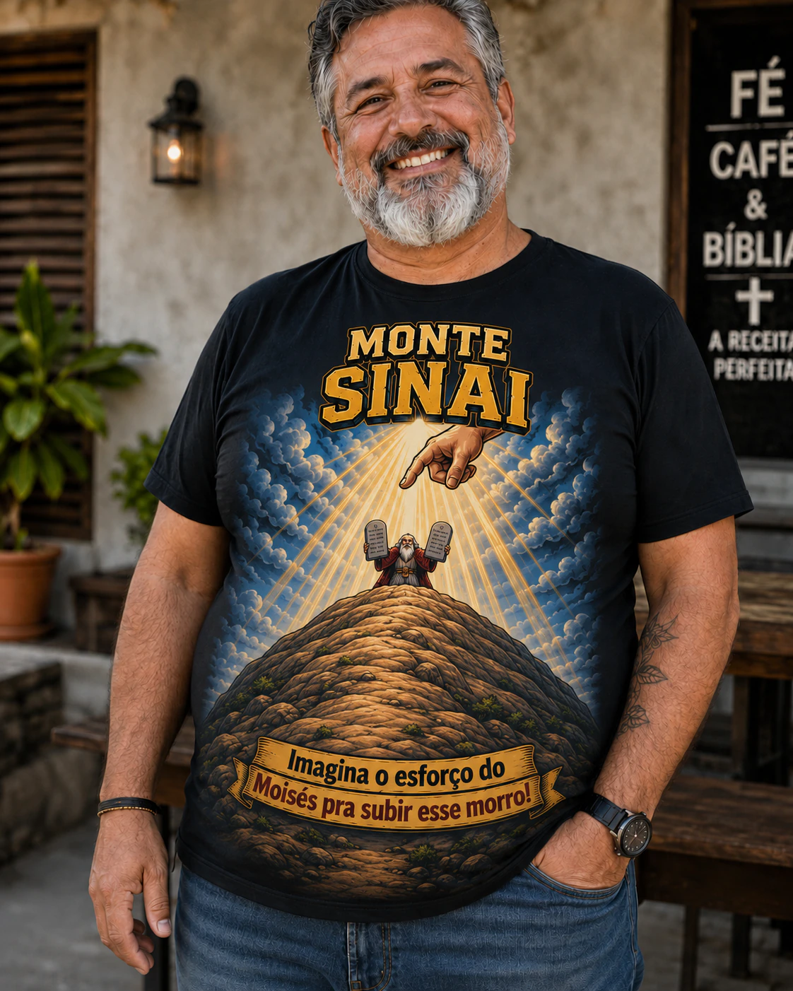 Camiseta Monte Sinai da Scientia Divina