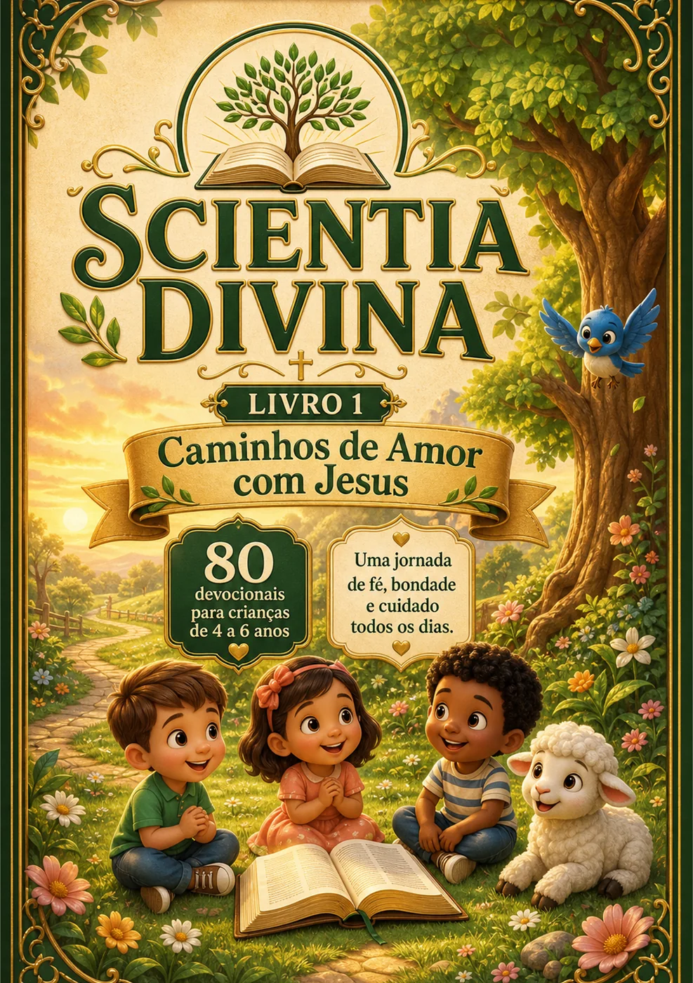Capa de Caminhos de Amor com Jesus