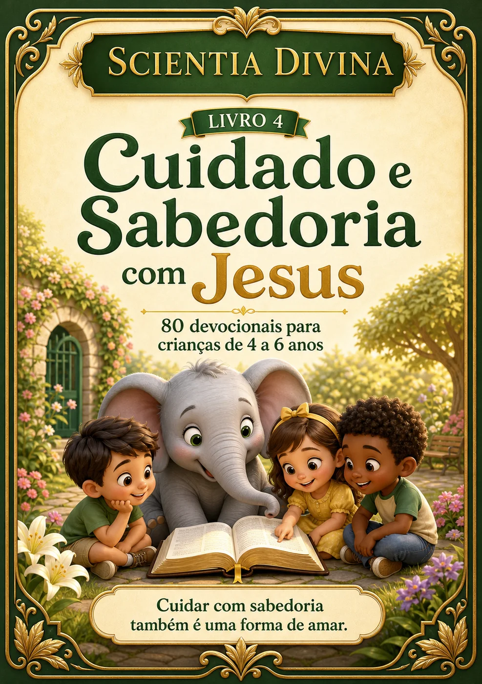 Capa completa de Cuidado e Sabedoria com Jesus