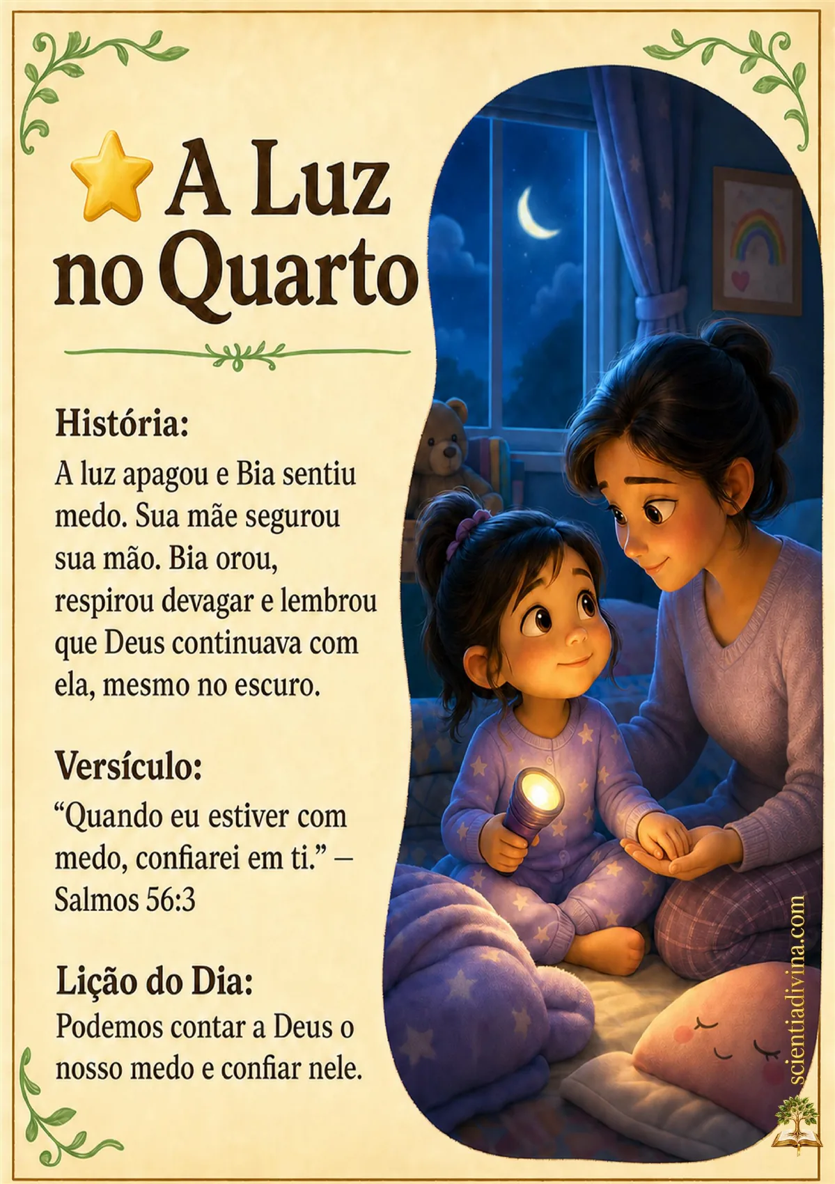 História 1 da amostra de Caminhos de Amor com Jesus