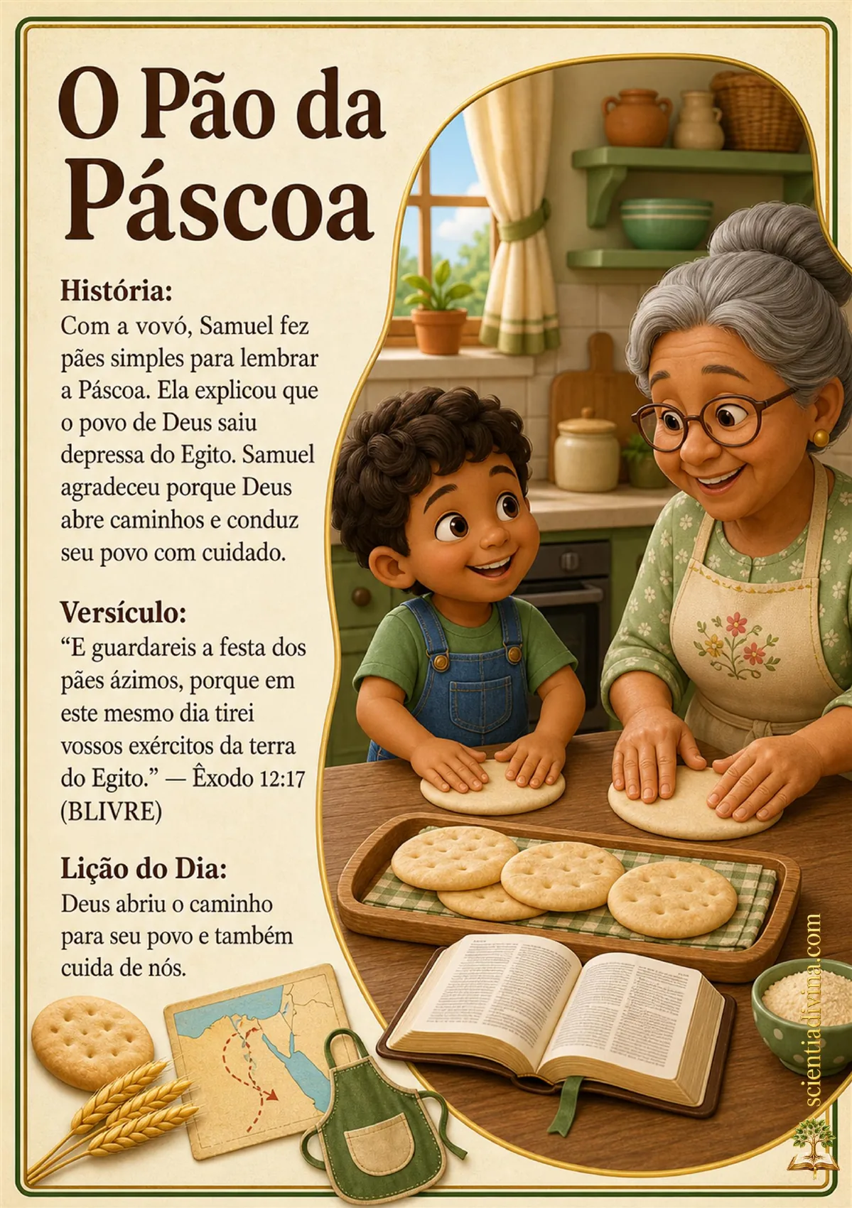 História 4 da amostra de Caminhos de Amor com Jesus