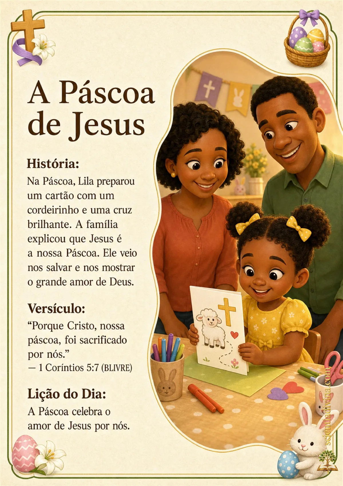 História 6 da amostra de Caminhos de Amor com Jesus